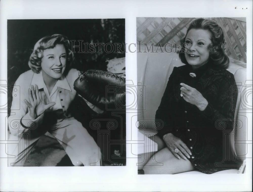 1972 Press Photo June Allyson Actress in 1949 and 1971 - cvp02830 - Historic Images