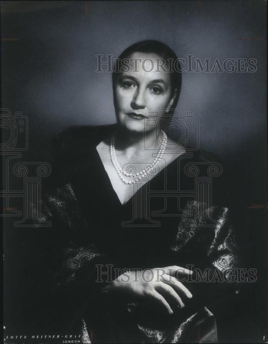 1976 Press Photo Gina Bachauer Classical Concert Pianist - cvp14023 - Historic Images