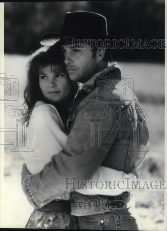 1992 Press Photo Lolita Davidovich & William Petersen in Keep the Change - Historic Images