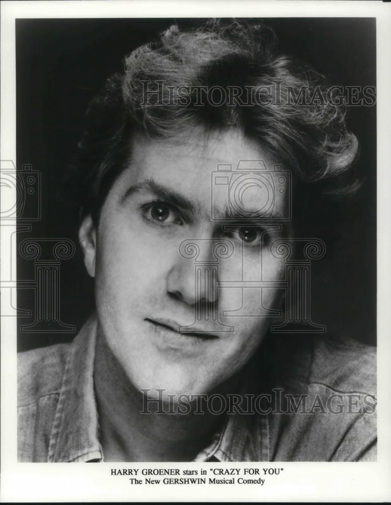 1993 Press Photo Harry Groener stars in Crazy for You - cvp17105 - Historic Images