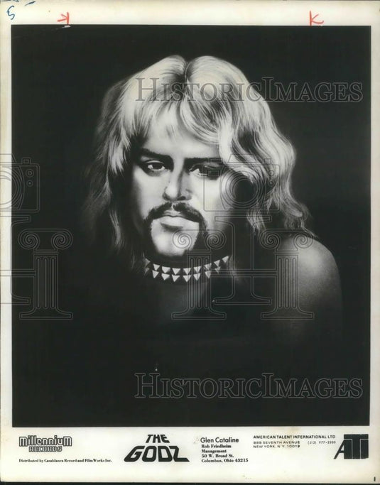1978 Press Photo Glen Cataline In The Godz - cvp07435 - Historic Images