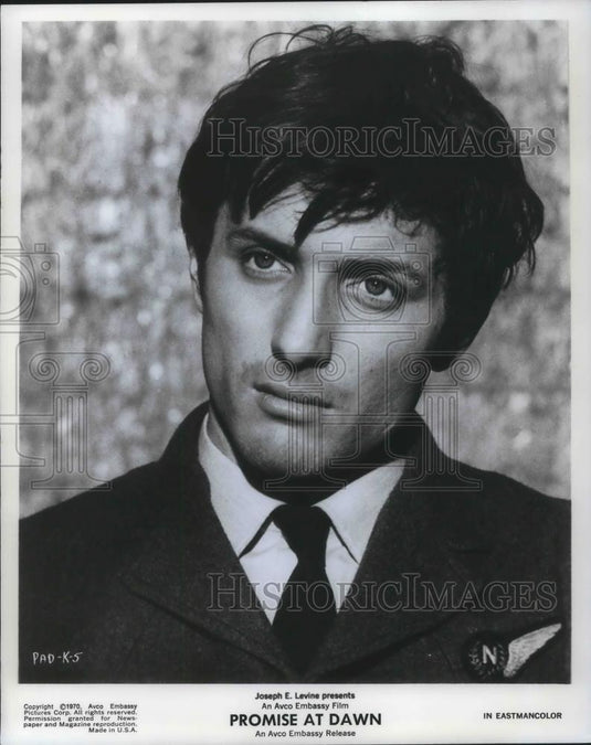 1971 Press Photo Dayan Assaf in Promise at Dawn - cvp06344 - Historic Images