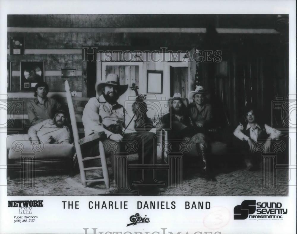 1981 Press Photo The Charlie Daniels Band - cvp02842 - Historic Images