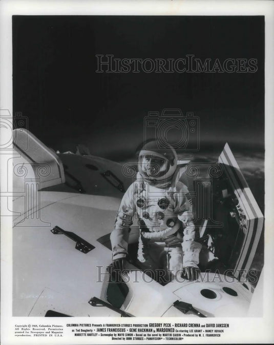 1970 Press Photo Richard Crenna in Marooned - cvp01843 - Historic Images