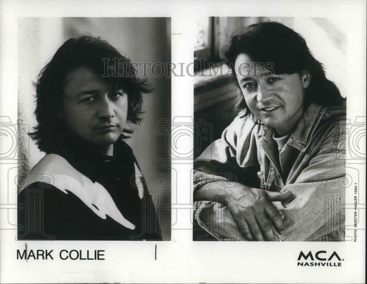 1995 Press Photo Mark Collie Country Music Singer Songwriter Musician Actor - Historic Images