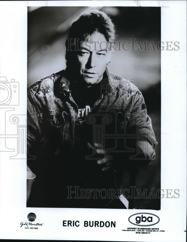 1991 Press Photo Eric Burdon - 742 - cvp01433 - Historic Images