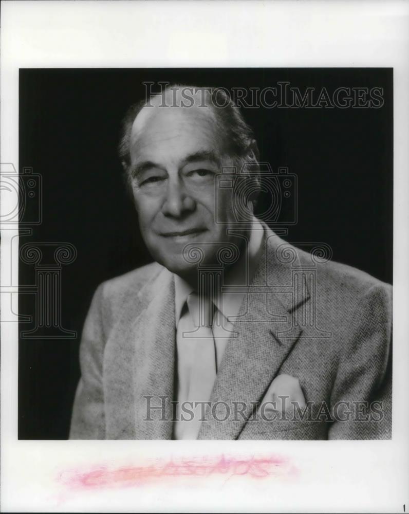 1989 Press Photo Rex Harrison - cvp16640 - Historic Images