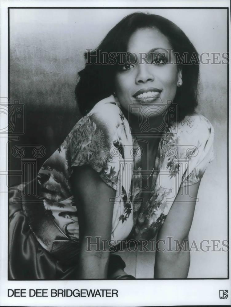 Press Photo Dee Dee Bridgewater Jazz Singer Actress - cvp02718 - Historic Images