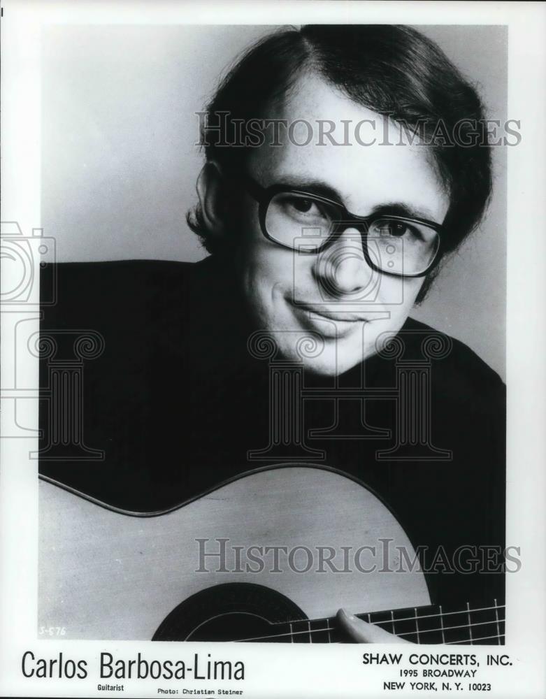 1985 Press Photo Carlos Barbosa Lima Guitarist - cvp14668 - Historic Images