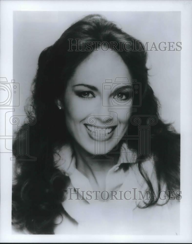 1984 Press Photo Catherine Bach star of The Dukes of Hazzard TV Series - Historic Images