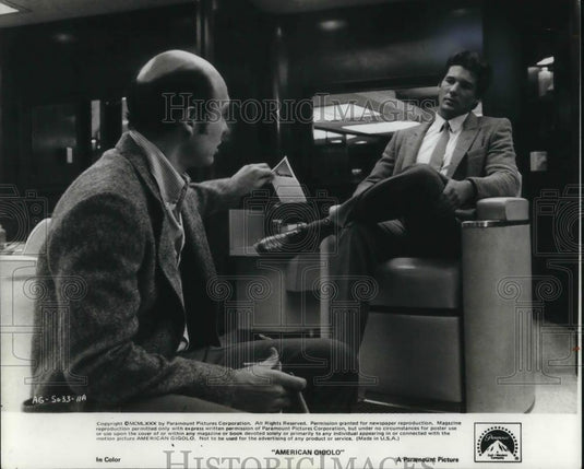 1981 Press Photo Richard Gere in American Gigolo - cvp15273 - Historic Images