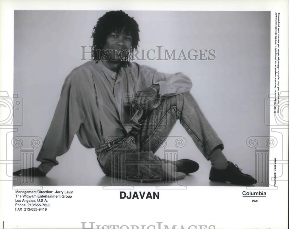 1990 Press Photo Djavan - cvp02907 - Historic Images