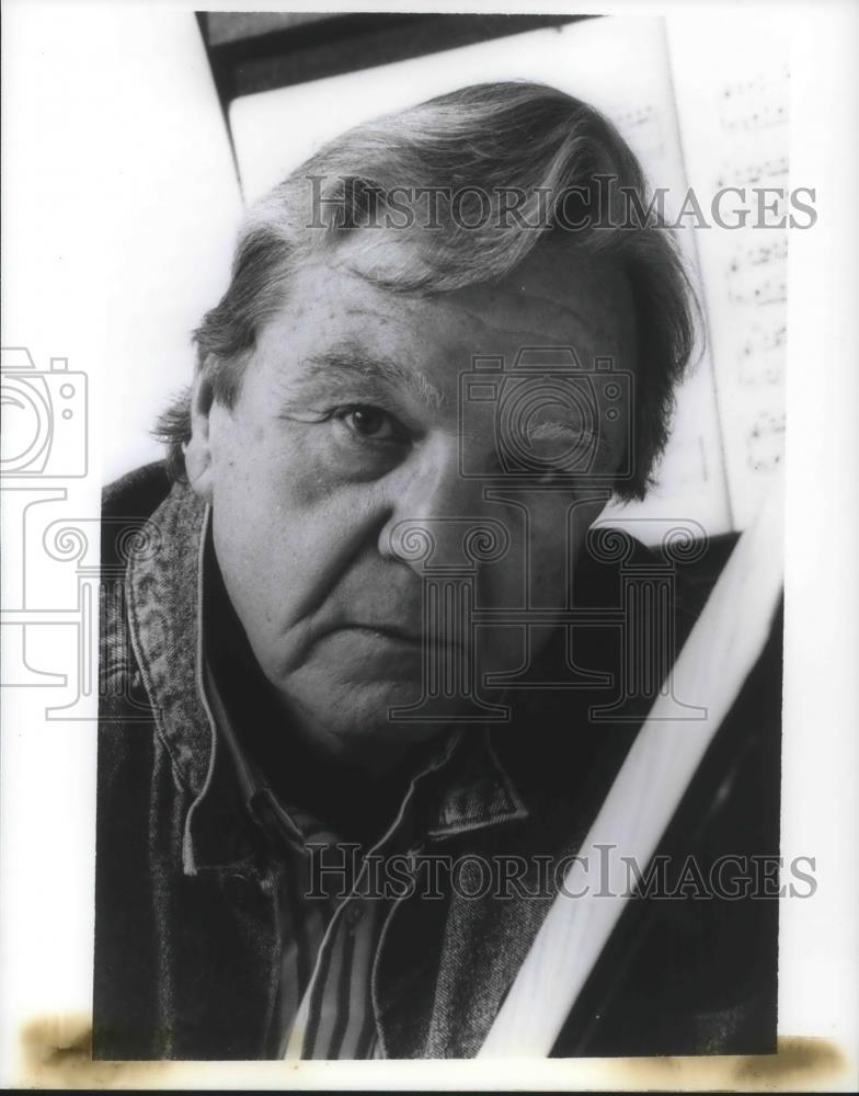 1995 Press Photo Donald Erb American composer best known for large orchestral - Historic Images