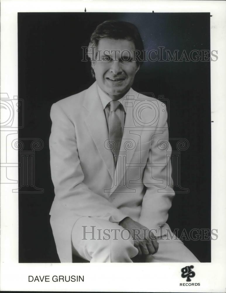 1983 Press Photo Dave Grusin Pianist Composer Arranger - cvp13367 - Historic Images