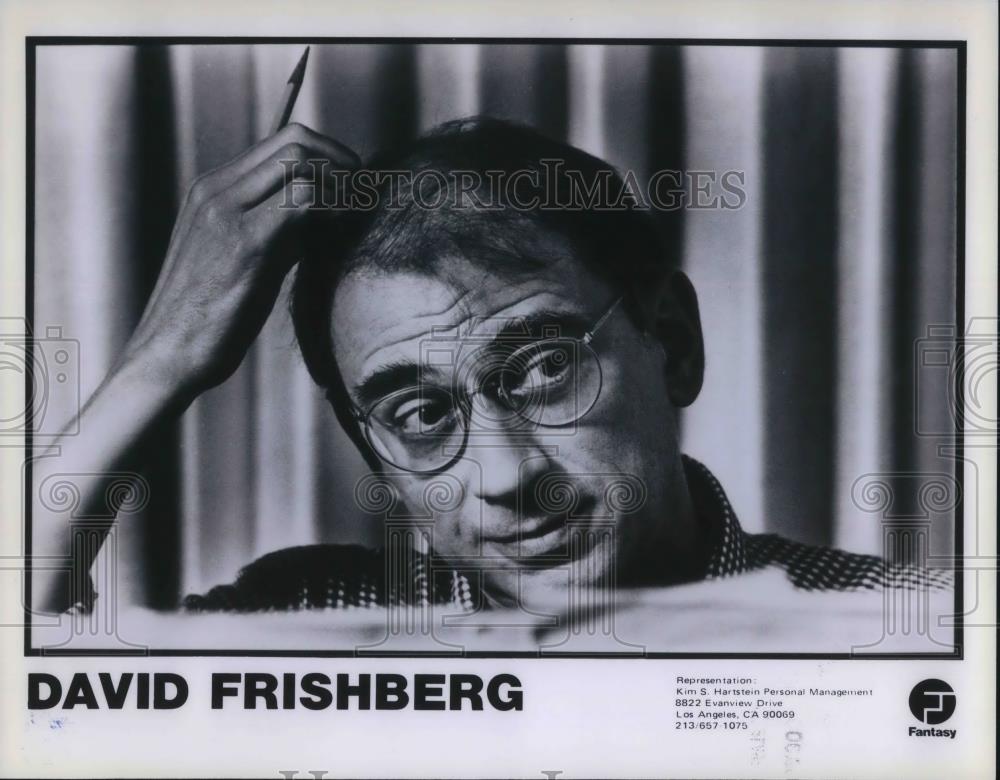 1985 Press Photo David Frishberg - cvp15818 - Historic Images