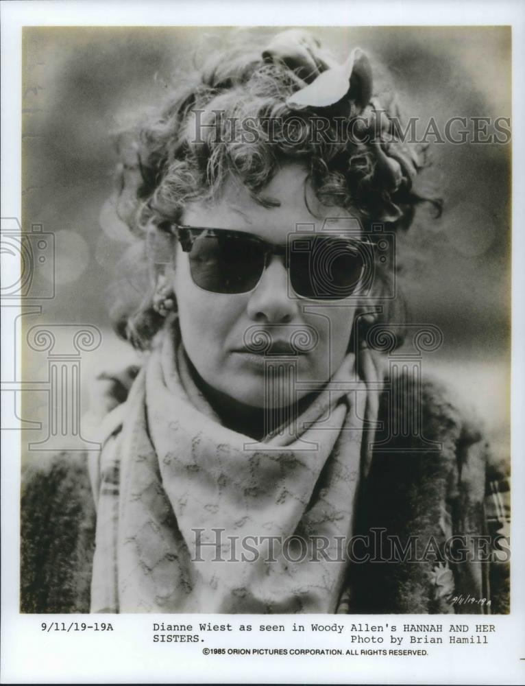 1989 Press Photo Dianne Wiest in Hannah and Her Sisters - cvp09737 - Historic Images