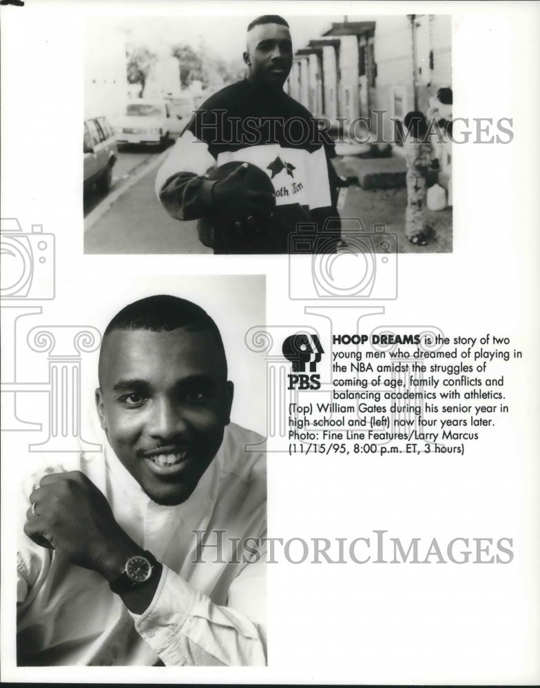 1996 Press Photo William Gates in Hoop Dreams - cvp11177 - Historic Images