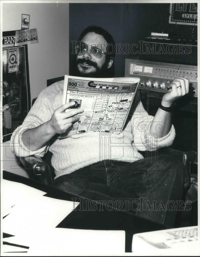 1980 Press Photo Jimmy Fox Founder of The James Gang Band and Drummer - Historic Images