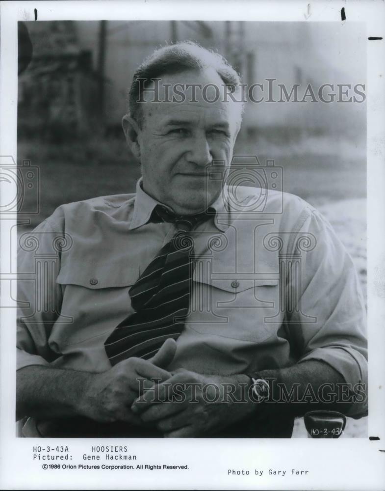 1987 Press Photo Gene Hackman - cvp17548 - Historic Images