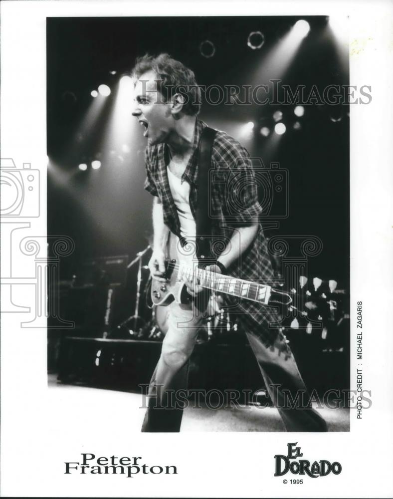 1995 Press Photo Peter Frampton Musician - cvp13893 - Historic Images