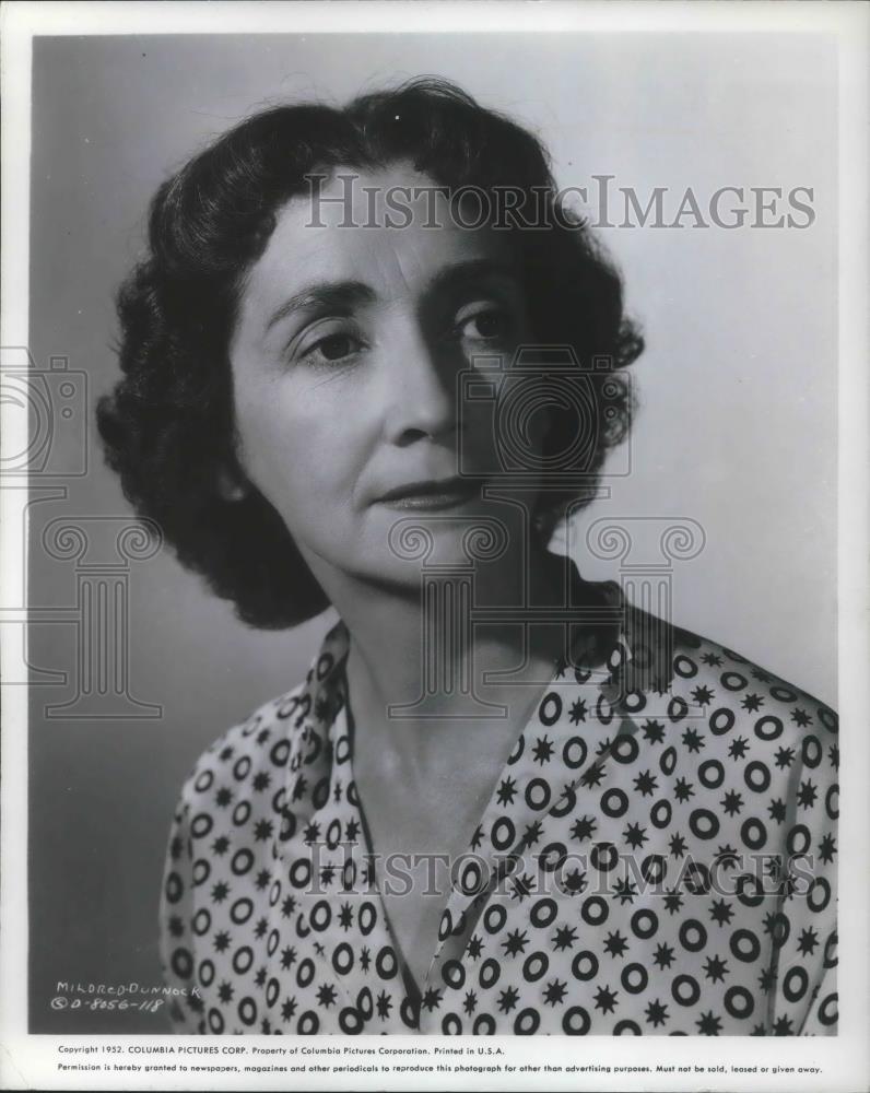 1952 Press Photo Mildred Dunnock in Death of a Salesman - cvp04032 - Historic Images