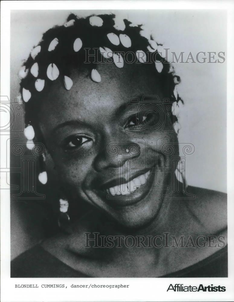 1984 Press Photo Blondell Cummings Dancer Choreographer - cvp01448 - Historic Images