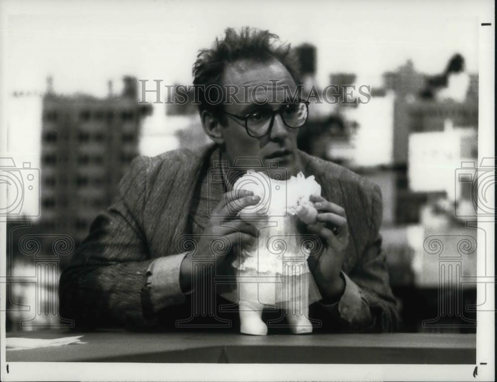 1989 Press Photo Matt Frewer in Doctor, Doctor - cvp15145 - Historic Images