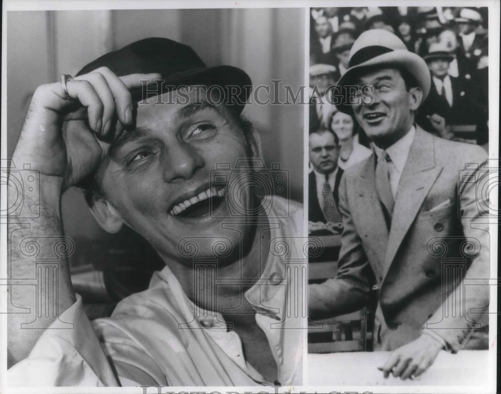 1969 Press Photo Frank Gorshin Actor and James J. Walker Mayor of New York - Historic Images