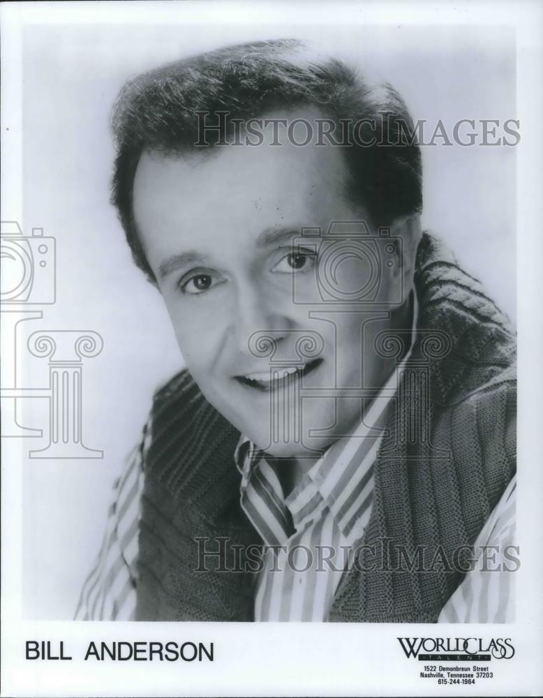 1990 Press Photo Bill Anderson - cvp08488 - Historic Images