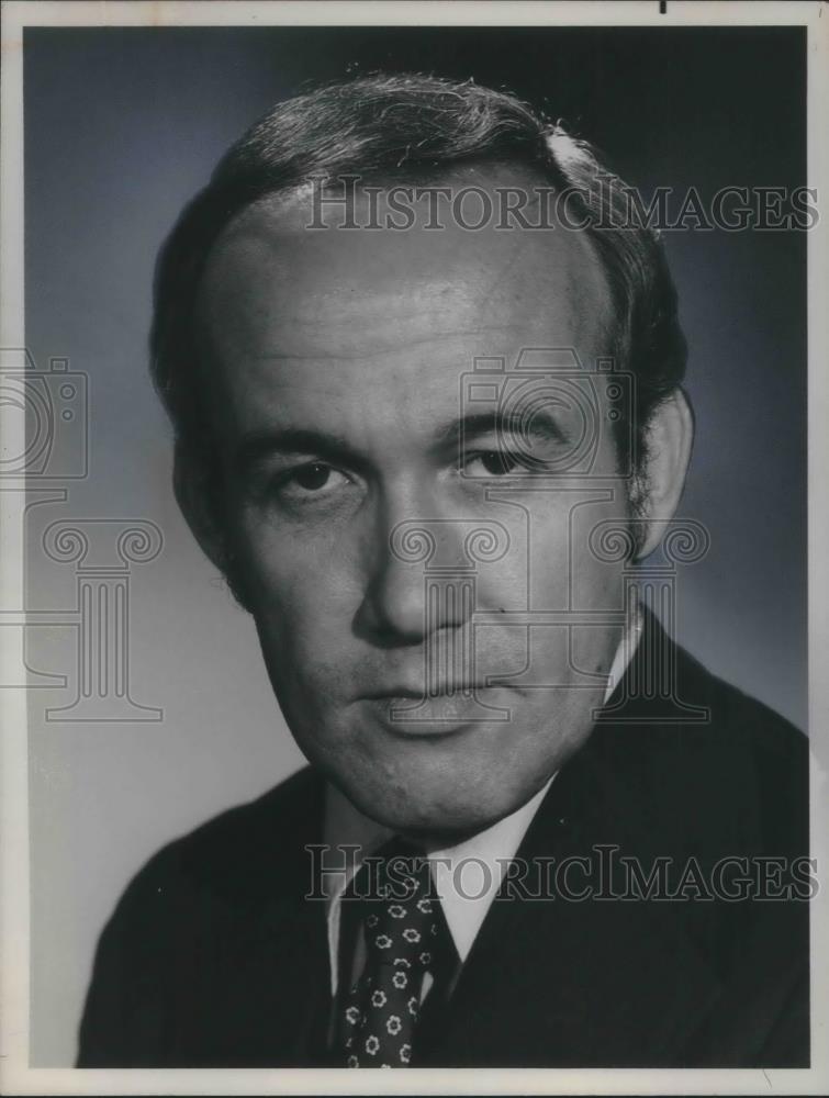 1975 Press Photo John Bud Dancy NBC News Anchor - cvp01782 - Historic Images