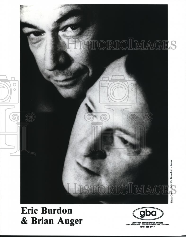 1994 Press Photo Eric Burdon &amp; Brian Auger - cvp01435 - Historic Images