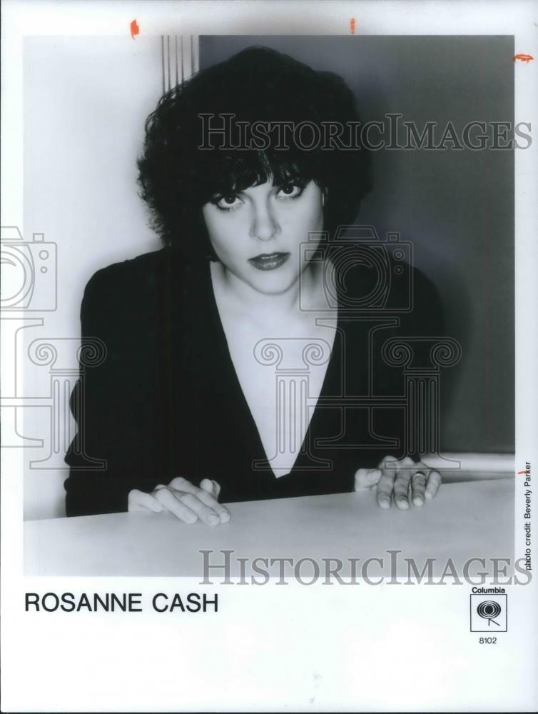 1981 Press Photo Rosanne Cash Country Music Singer Songwriter Musician - Historic Images