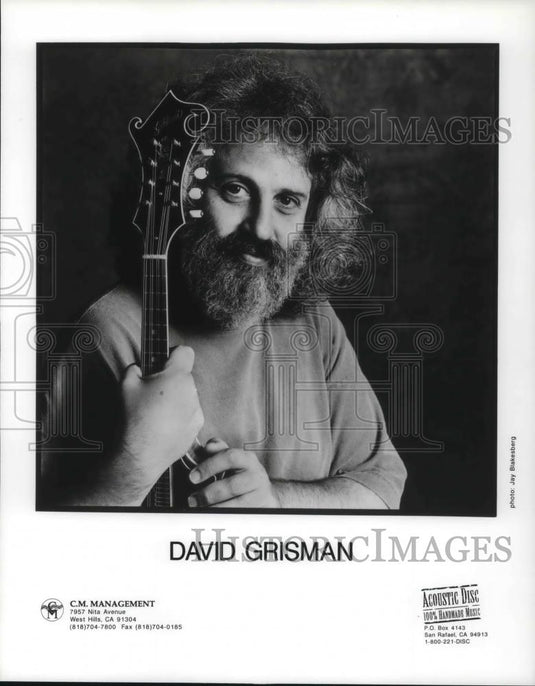 1995 Press Photo David Grisman Musican - cvp17125 - Historic Images
