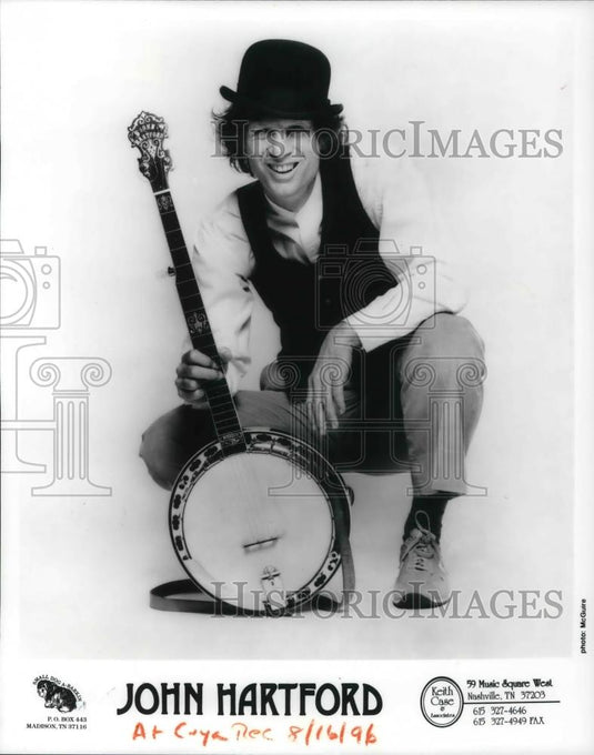 1996 Press Photo John Hartford - cvp16611 - Historic Images