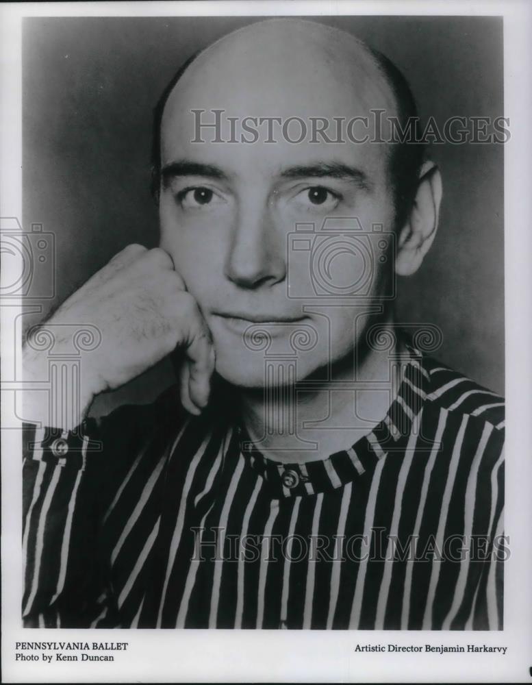 1980 Press Photo Benjamin Harkarvey American dance teacher, choreographer, - Historic Images