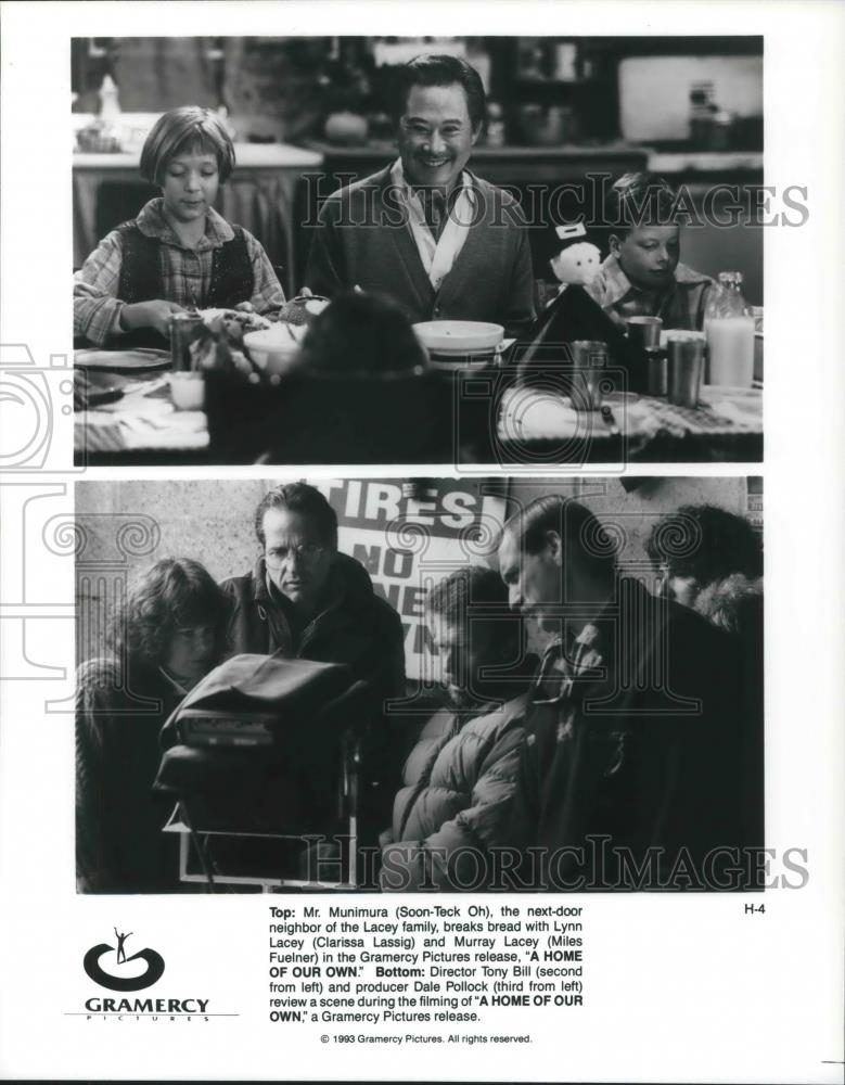 1993 Press Photo Soon-Teck Oh, Clarissa Lassig in A Home of Our Own - cvp11118 - Historic Images