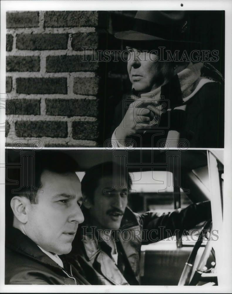 Press Photo Ned Beatty Richard Edson and Bruno Kirby in The Gas Man - cvp18207 - Historic Images