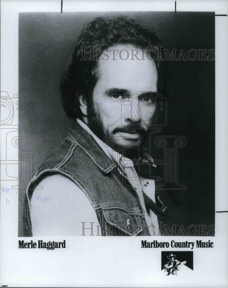 1986 Press Photo Merle Haggard - cvp17827 - Historic Images