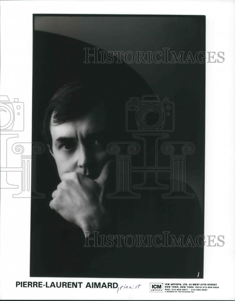 1999 Press Photo Pierre-Laurent Aimard Pianist - cvp08670 - Historic Images