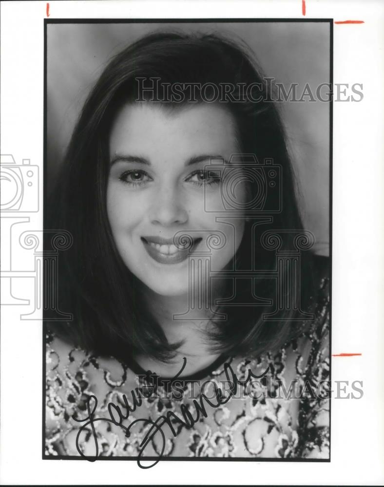 1992 Press Photo Laura Franchi Jazz Singer - cvp13873 - Historic Images