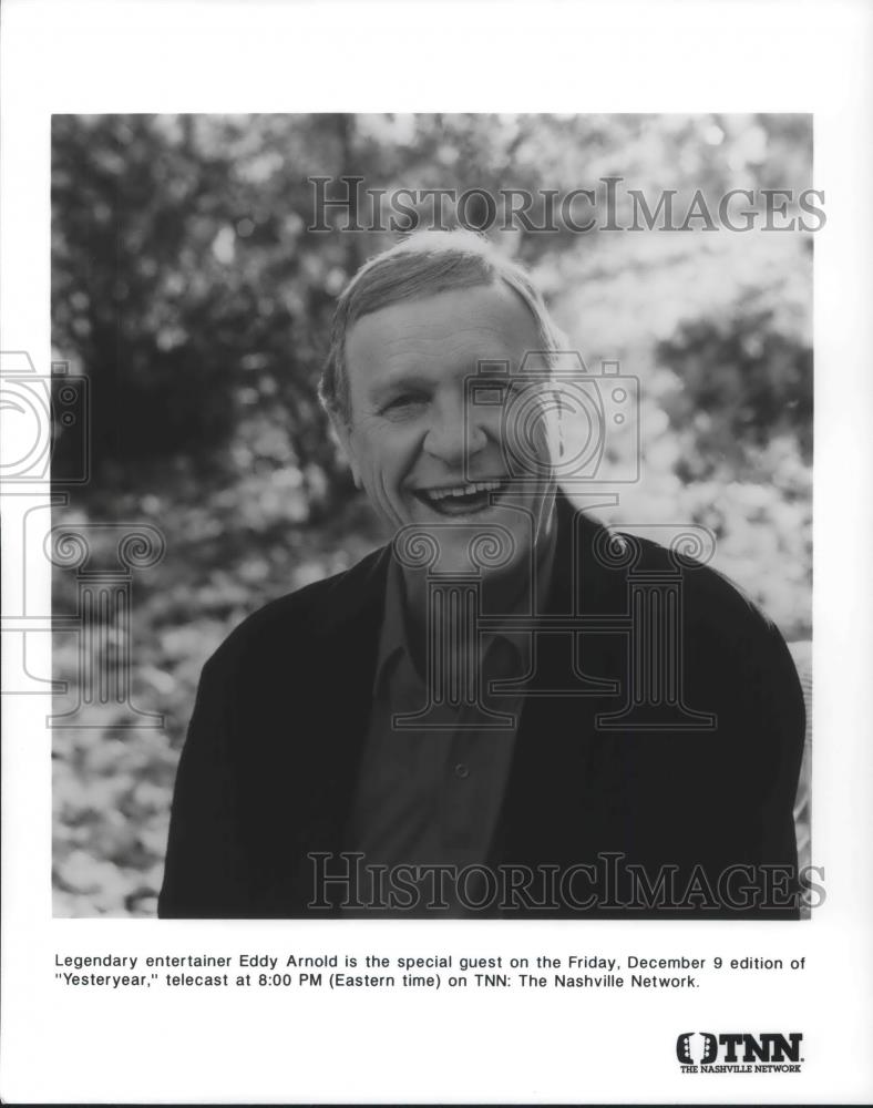 Press Photo Eddy Arnold Hosting Yesteryear - cvp10867 - Historic Images