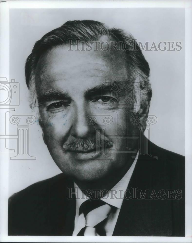 1984 Press Photo Walter Cronkite - cvp04711 - Historic Images