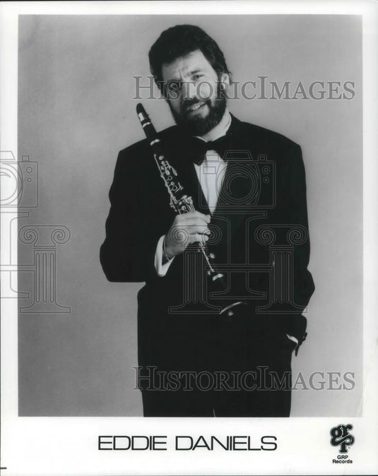 Press Photo Eddie Daniels Jazz Clarinet Player Musician Composer - cvp01609 - Historic Images