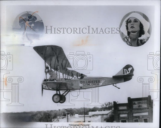 1975 Press Photo Robert Redford and Susan Sarandon in The Great Waldo Pepper - Historic Images