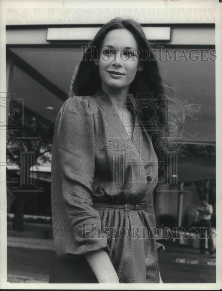 1982 Press Photo Mary Crosby Actress Dallas - cvp01808 - Historic Images