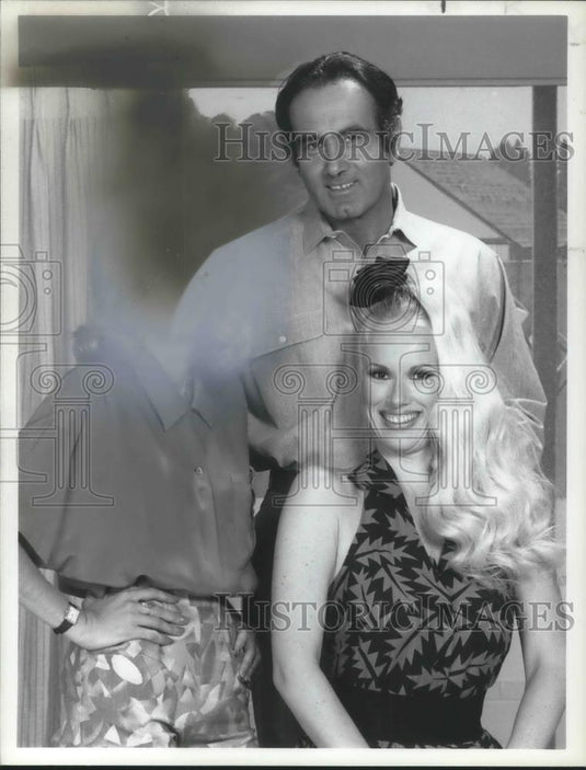 1986 Press Photo Carlene Watkins & Dan Hedaya of The Tortellis - cvp10533 - Historic Images
