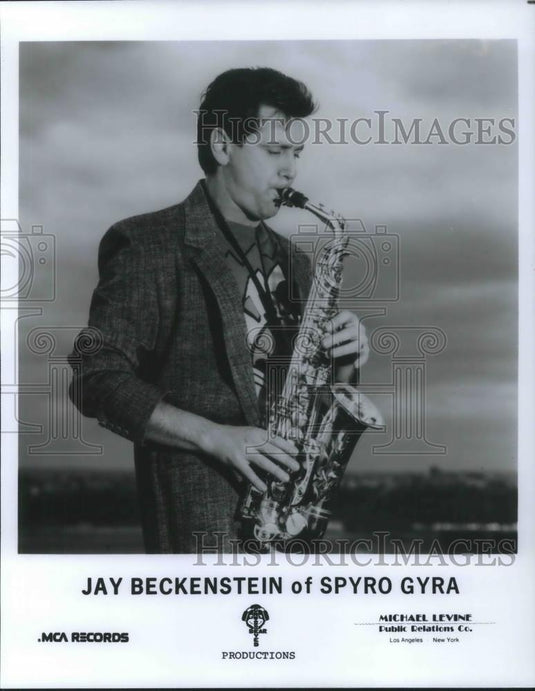 1988 Press Photo Jay Beckenstein Of Spyro Gyra MCA Roecords - cvp05230 - Historic Images