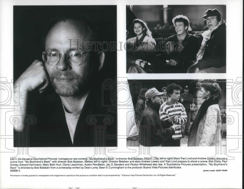 Press Photo Director Bob Balaban & Tracy Lind of My Boyfriends Back - cvp13561 - Historic Images