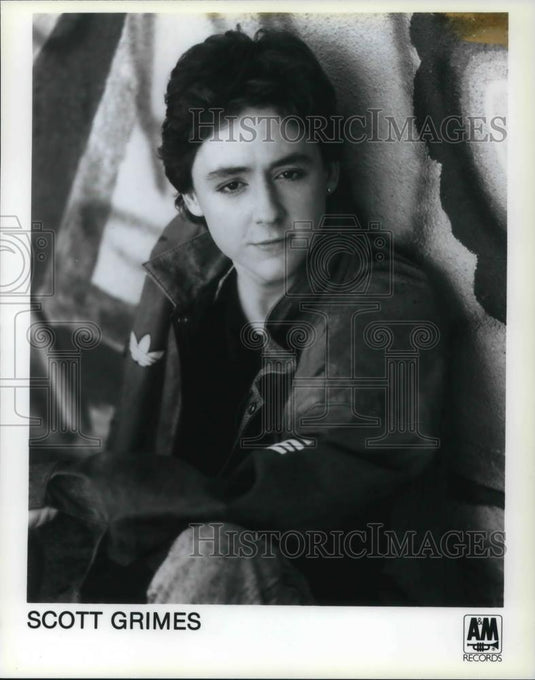 1989 Press Photo Scott Grimes Music Artist - cvp17114 - Historic Images