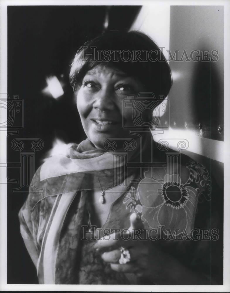 1977 Press Photo Pearl Bailey Actress And Singer - cvp14372 - Historic Images